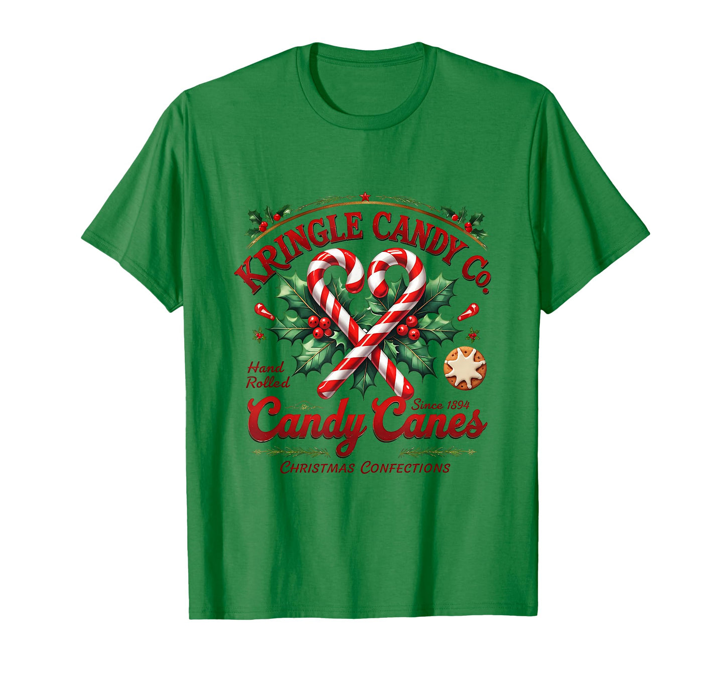 Christmas Old Fashioned Candy Company Handmade Nostalgic T-Shirt