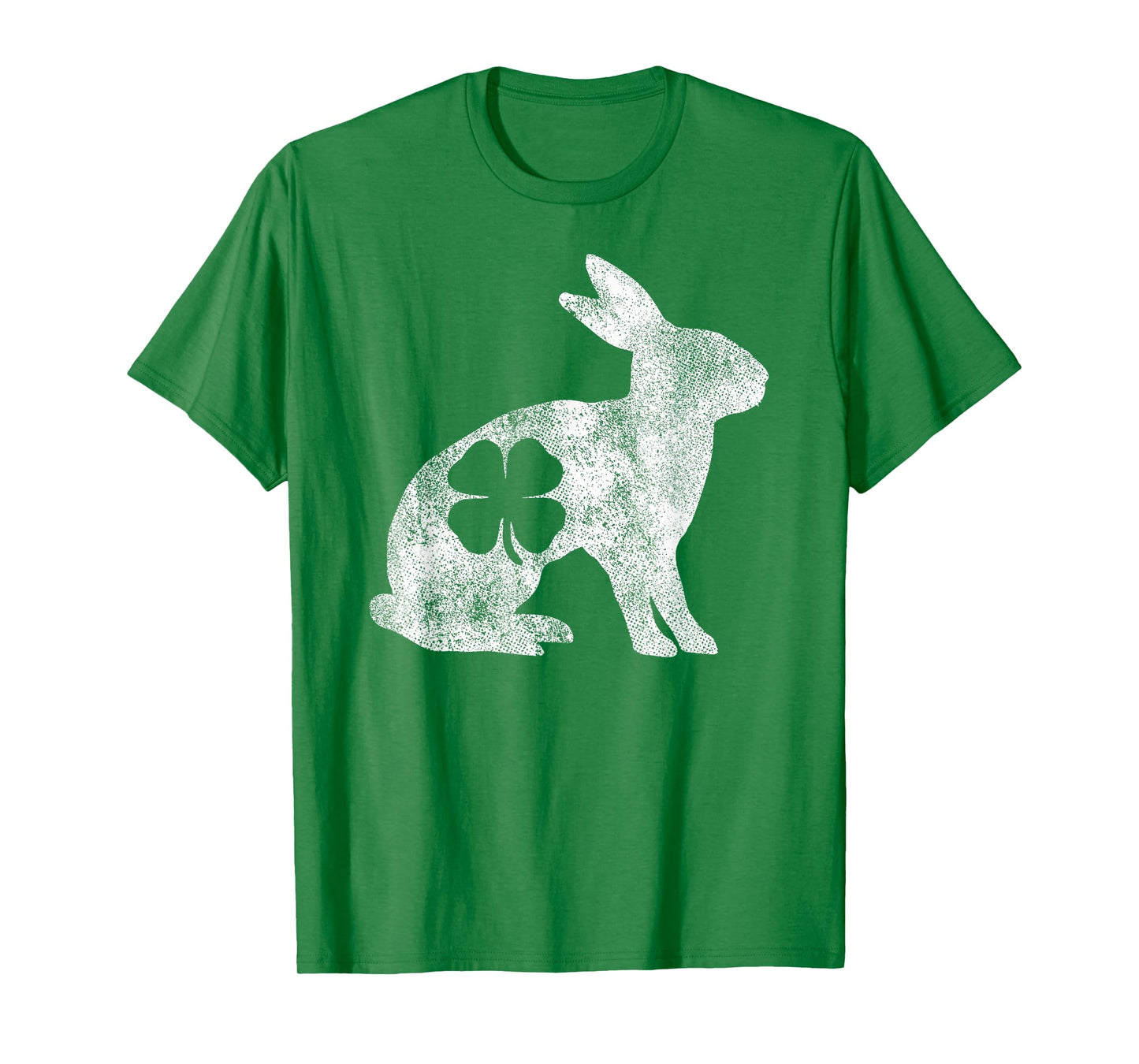 St. Patrick's Day Rabbit Bunny Irish Green Shamrock Clover T-Shirt