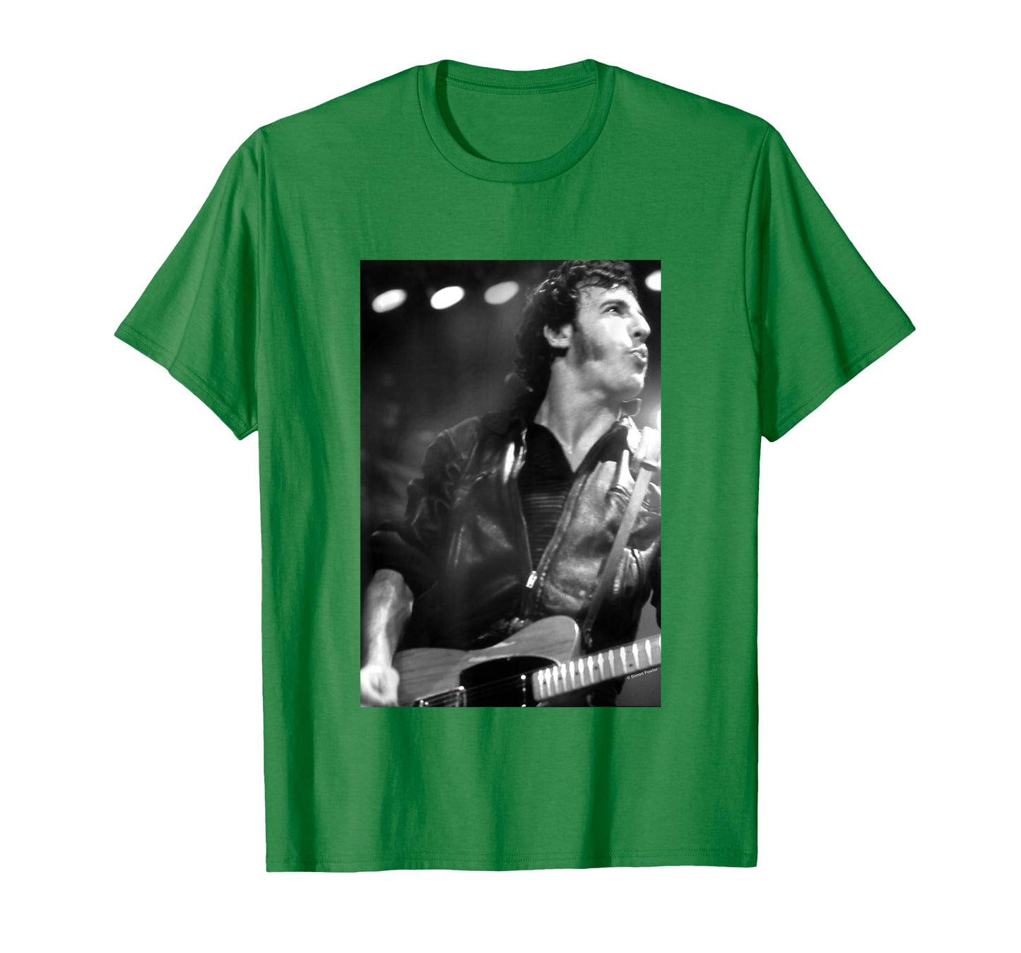 Bruce Springsteen Live On Stage by Simon Fowler T-Shirt
