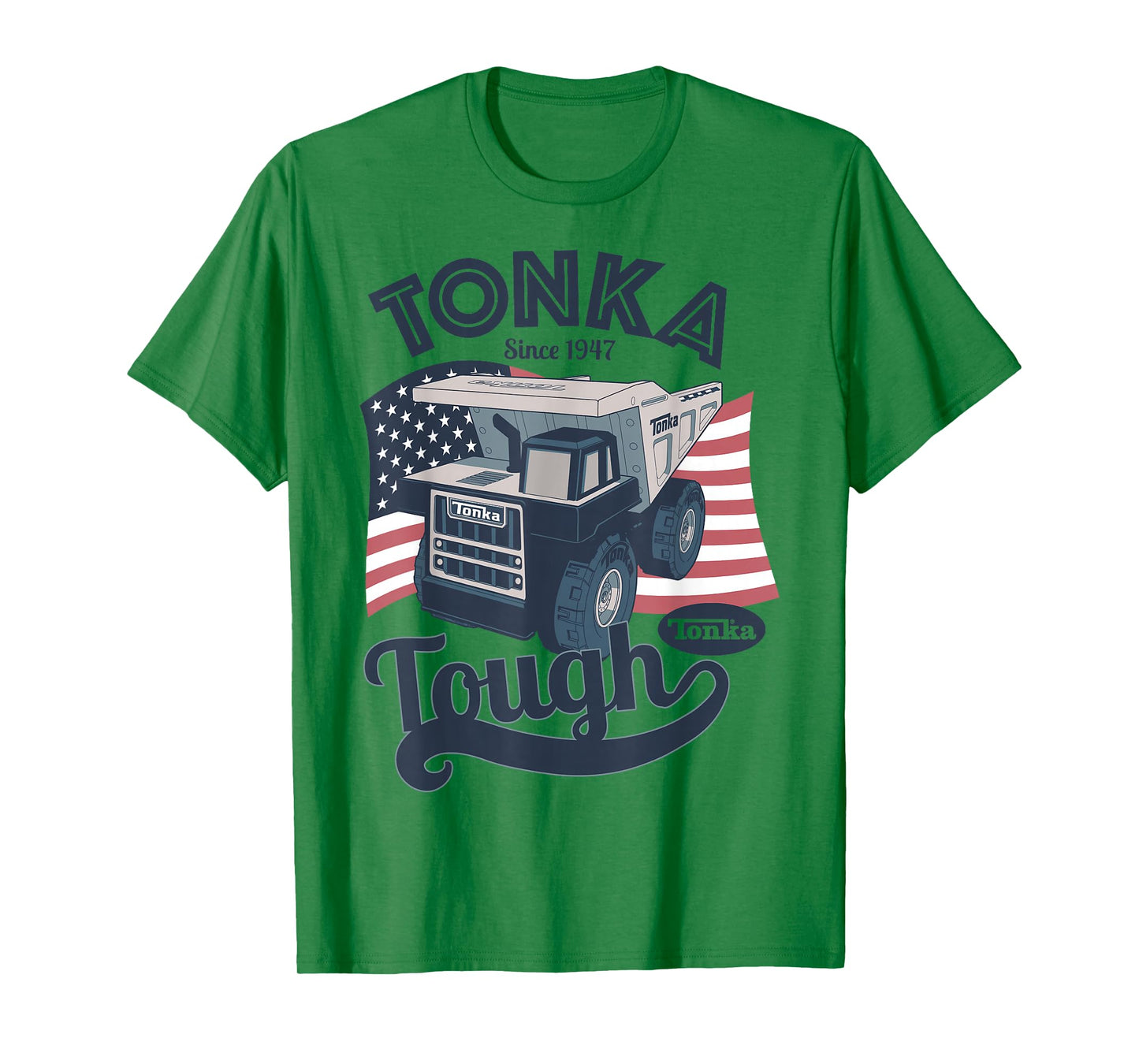 Tonka Tough American Flag Logo T-Shirt
