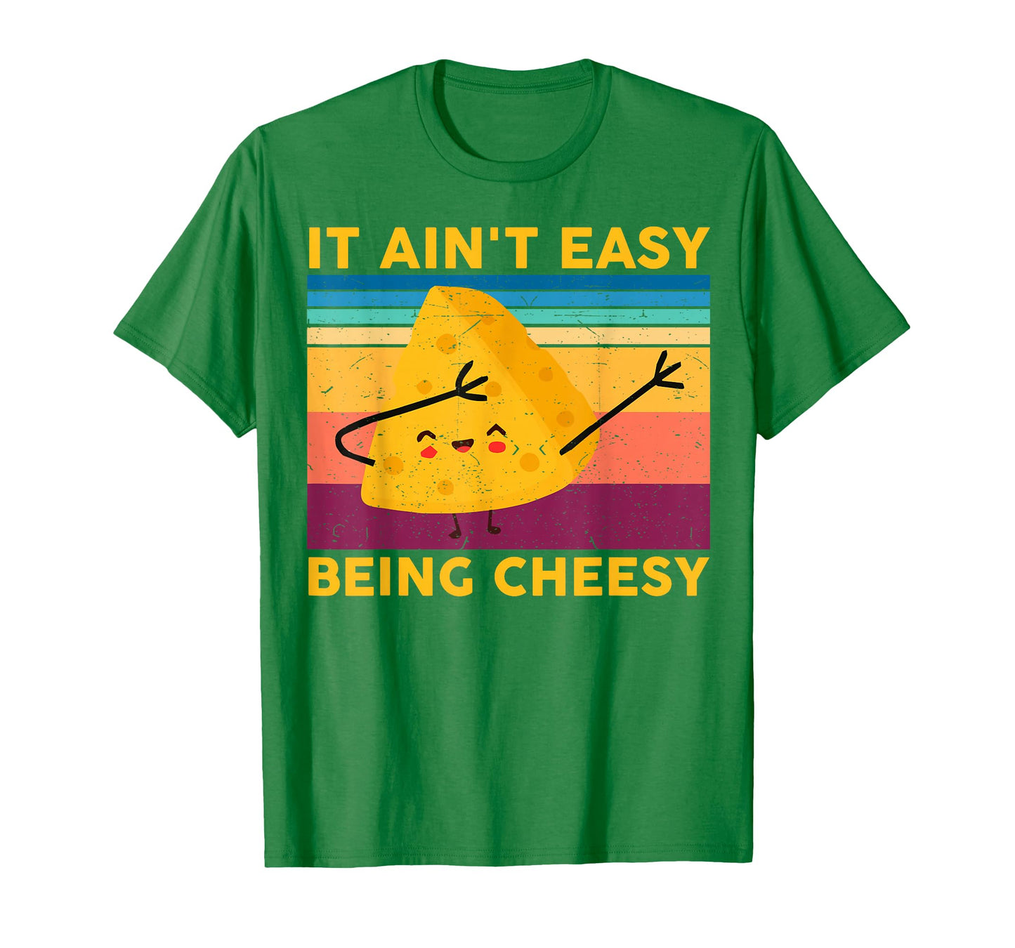 Cheese Shirt it Aint Easy Being Cheesy Funny Kids Boys Men T-Shirt