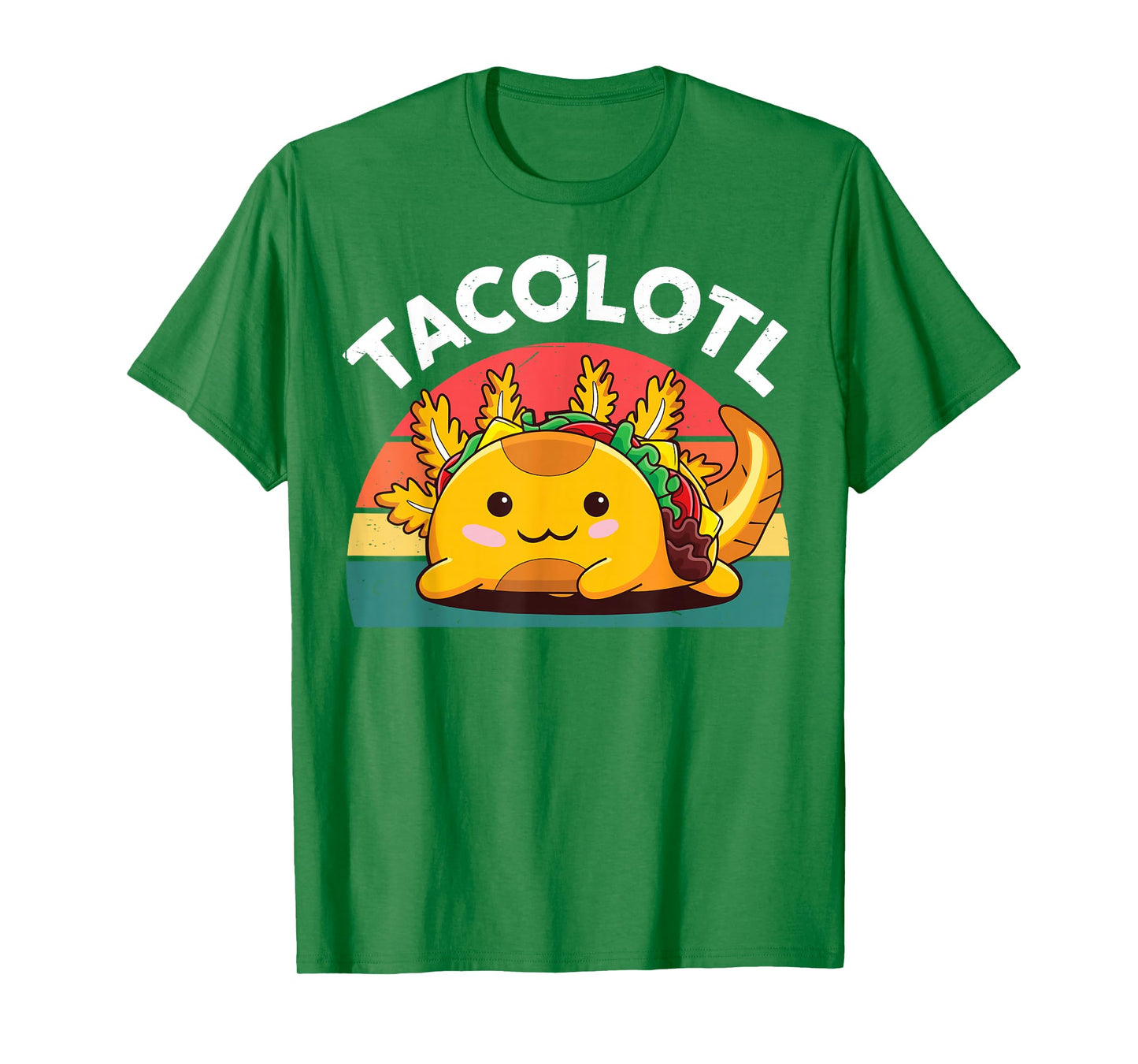Taco Axolotl-Shirt Funny Taco Tuesday Mexican T-Shirt