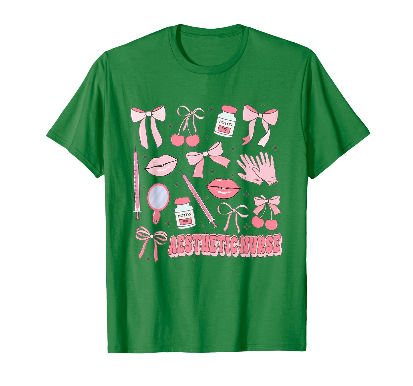 Coquette Aesthetic Nurse Injector Dermatology Botox Nurse T-Shirt