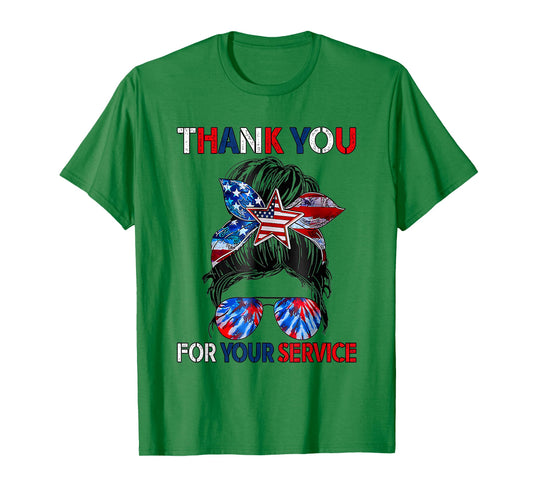 Thank you for your services Patriotic Veterans day Men Women T-Shirt