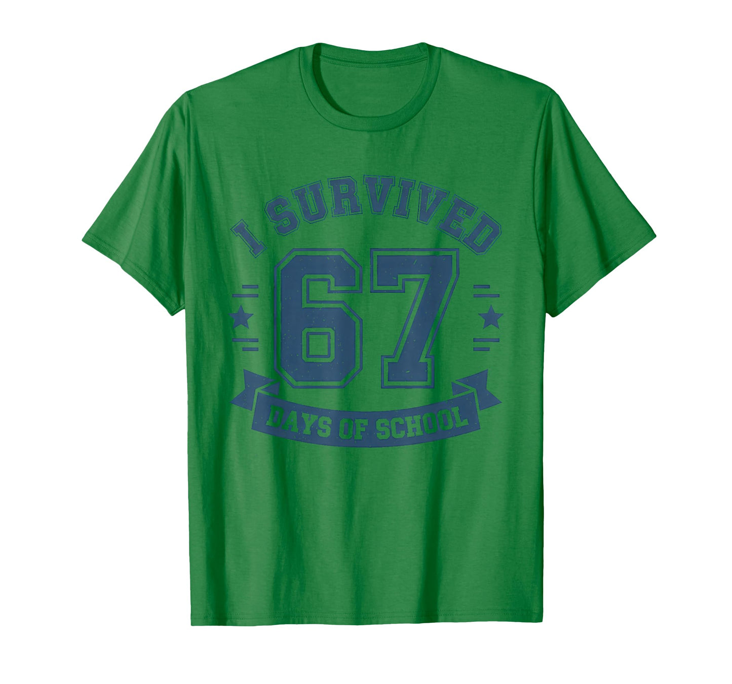 I Survived 67 Days of School Students Teachers 67 Meme Kids T-Shirt