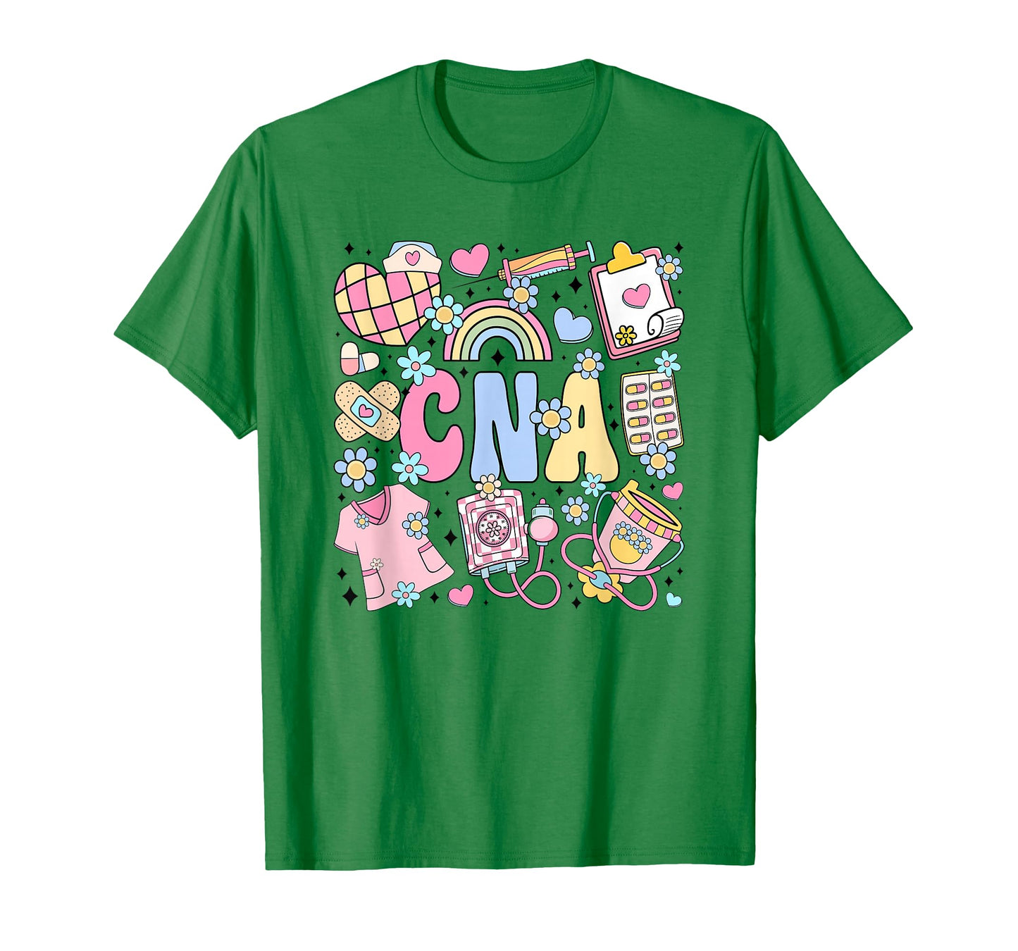 CNA Nurse Stuff Retro Certified Nursing Assistant Nursing T-Shirt