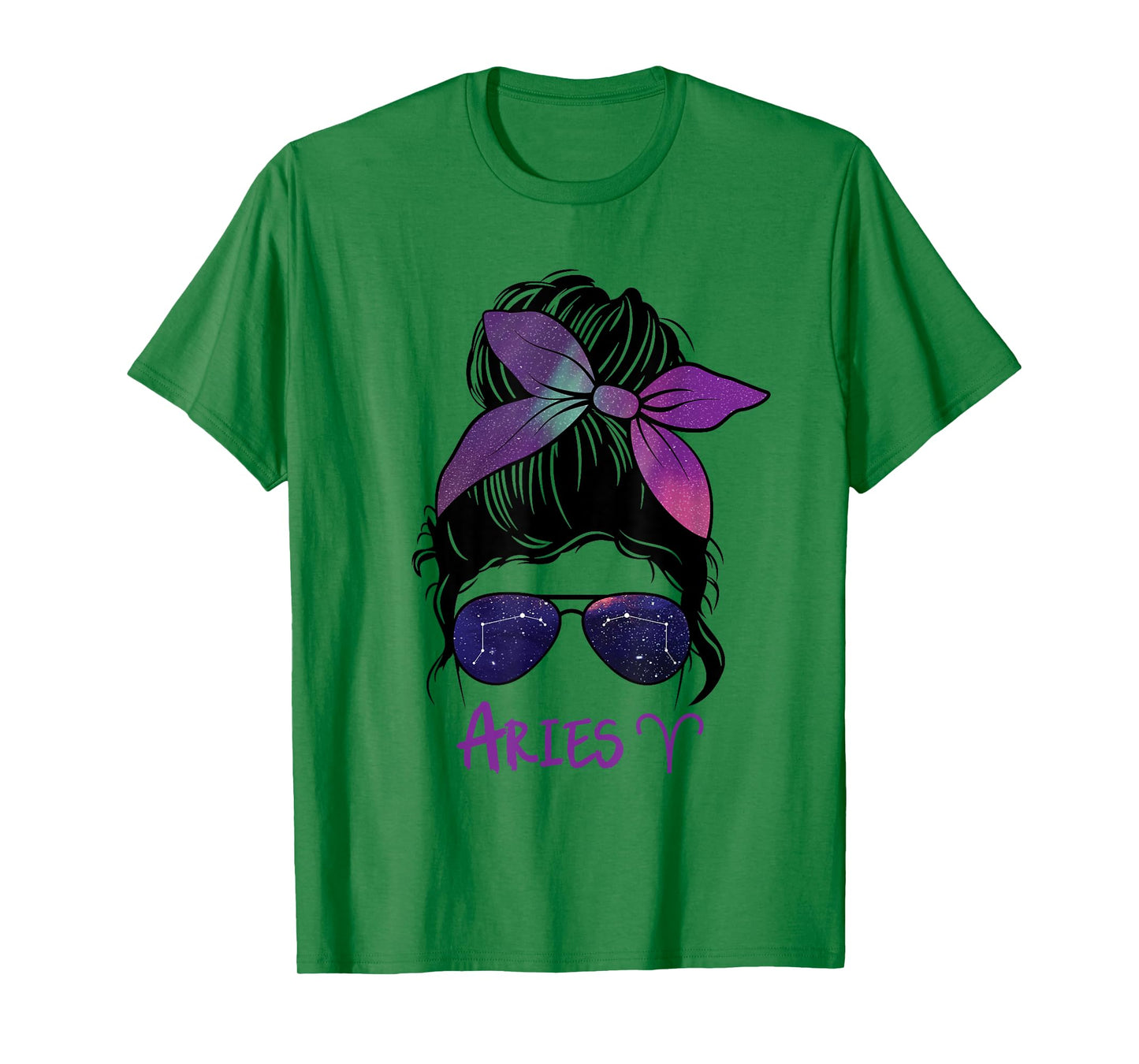Aries Girl Birthday Aries woman Zodiac Constellation T-Shirt