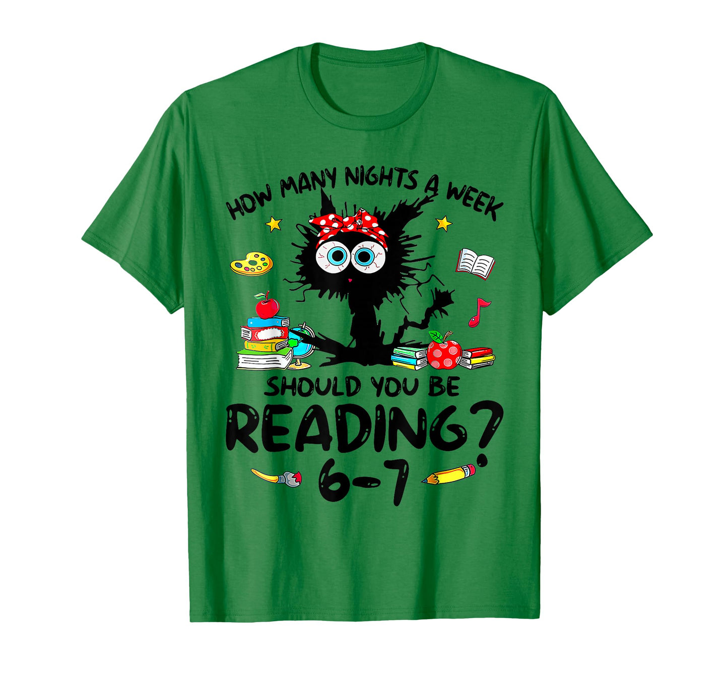 Funny Six Seven 6 7 Meme Teacher Design Reading 6-7 Teacher T-Shirt