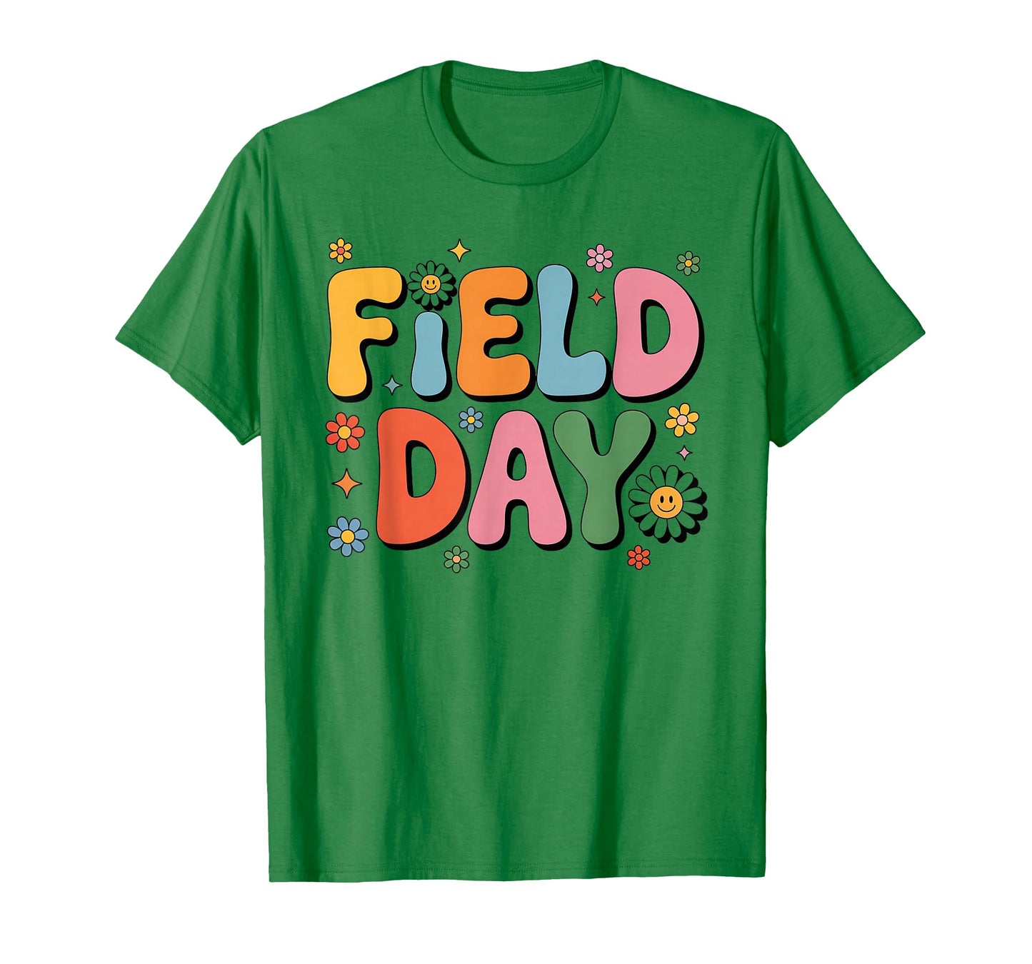 Field-Day Shirts For Kids 2-8T Toddler Boys Girls Field-Day T-Shirt