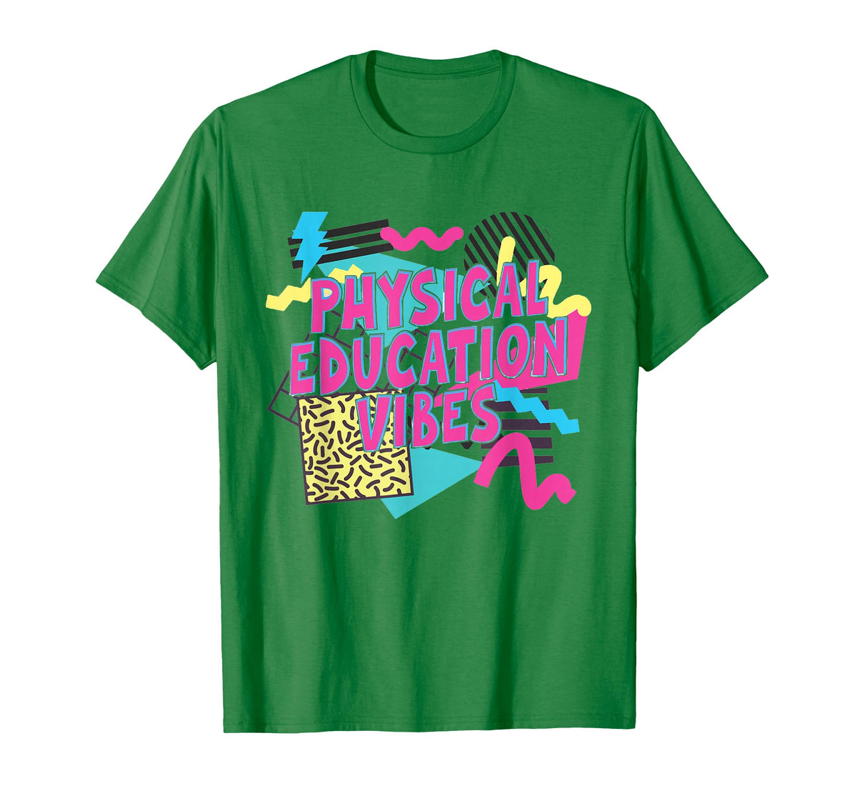 Retro Physical Education Vibes Gym Teacher PHYS Ed Teacher T-Shirt