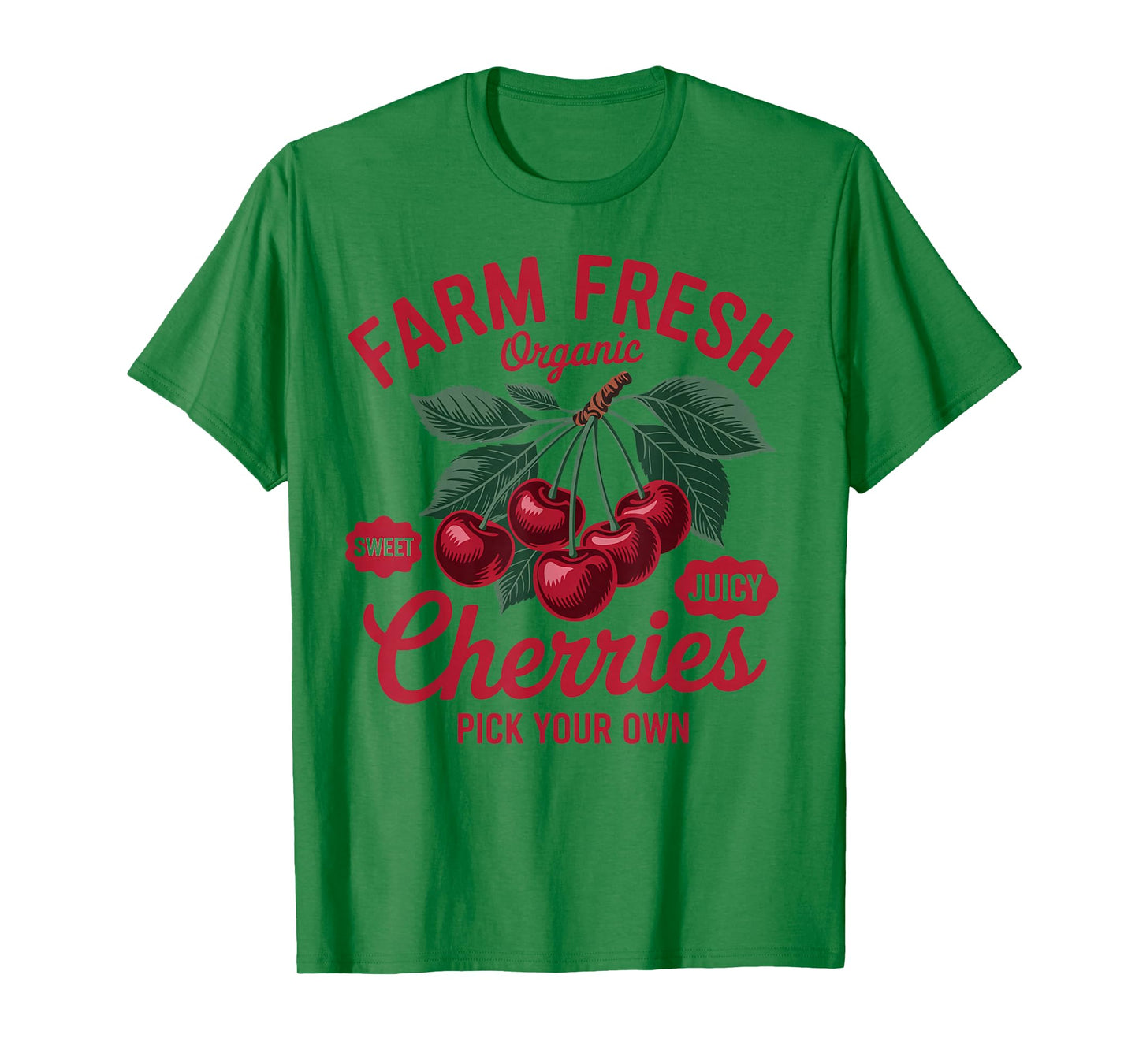 Cherry Lover Farmers Market Farmer Farm A Fresh Cherries T-Shirt
