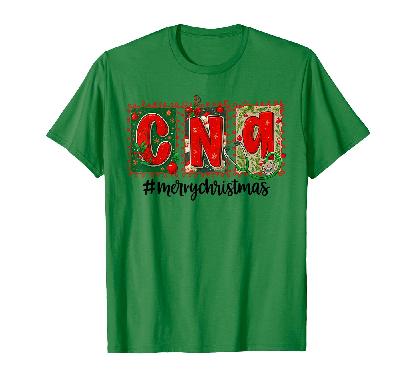 CNA Christmas Nurse Life Certified Nursing Assistant Women T-Shirt
