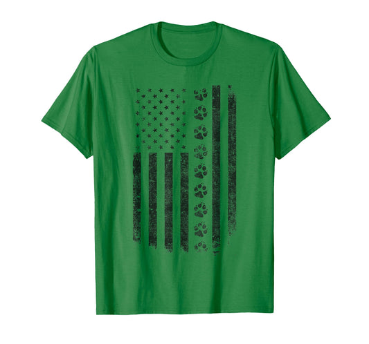 RED Friday Flag Remember Everyone Deployed Military Dog K9 T-Shirt for Men Women