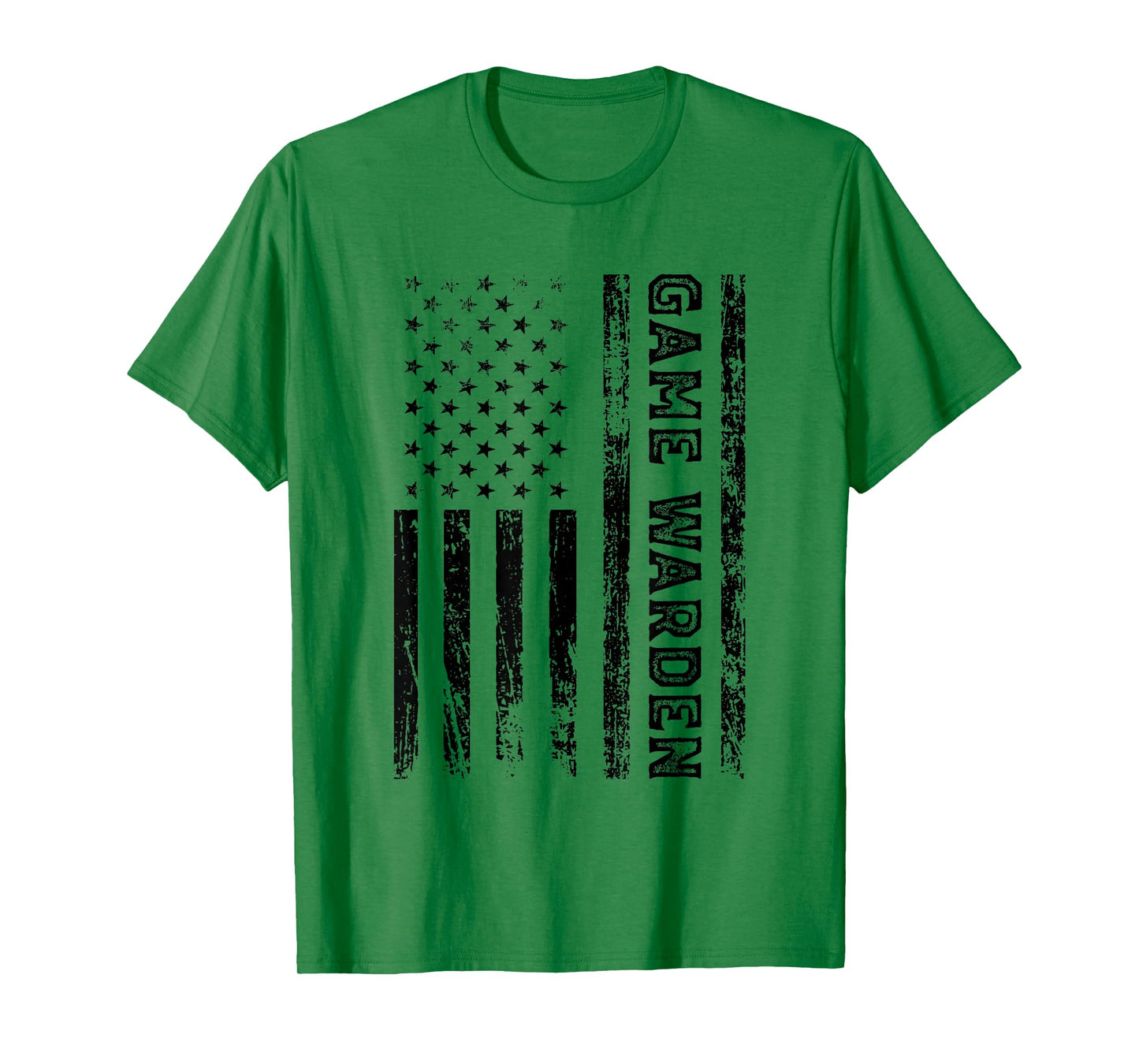 Game Warden US American Flag T-Shirt