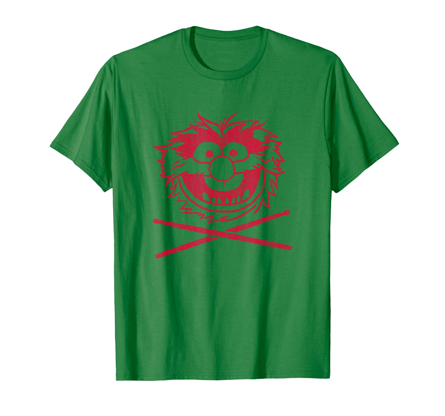 Disney The Muppets Party Animal Vintage Red Drummer Poster T-Shirt