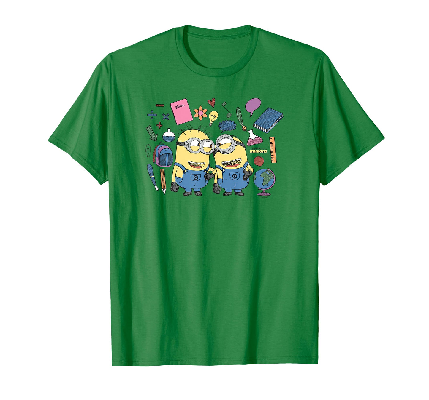 Minions Back to School Sketched T-Shirt