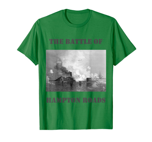 The Battle of Hampton Roads American Civil War Shirt T-Shirt