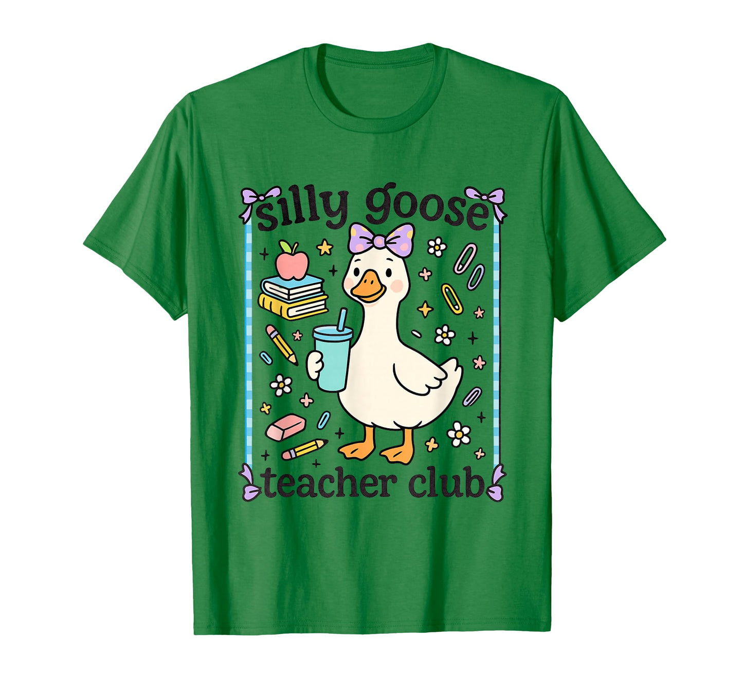 Silly Goose Teacher Club Funny Silly Goose for Teacher T-Shirt