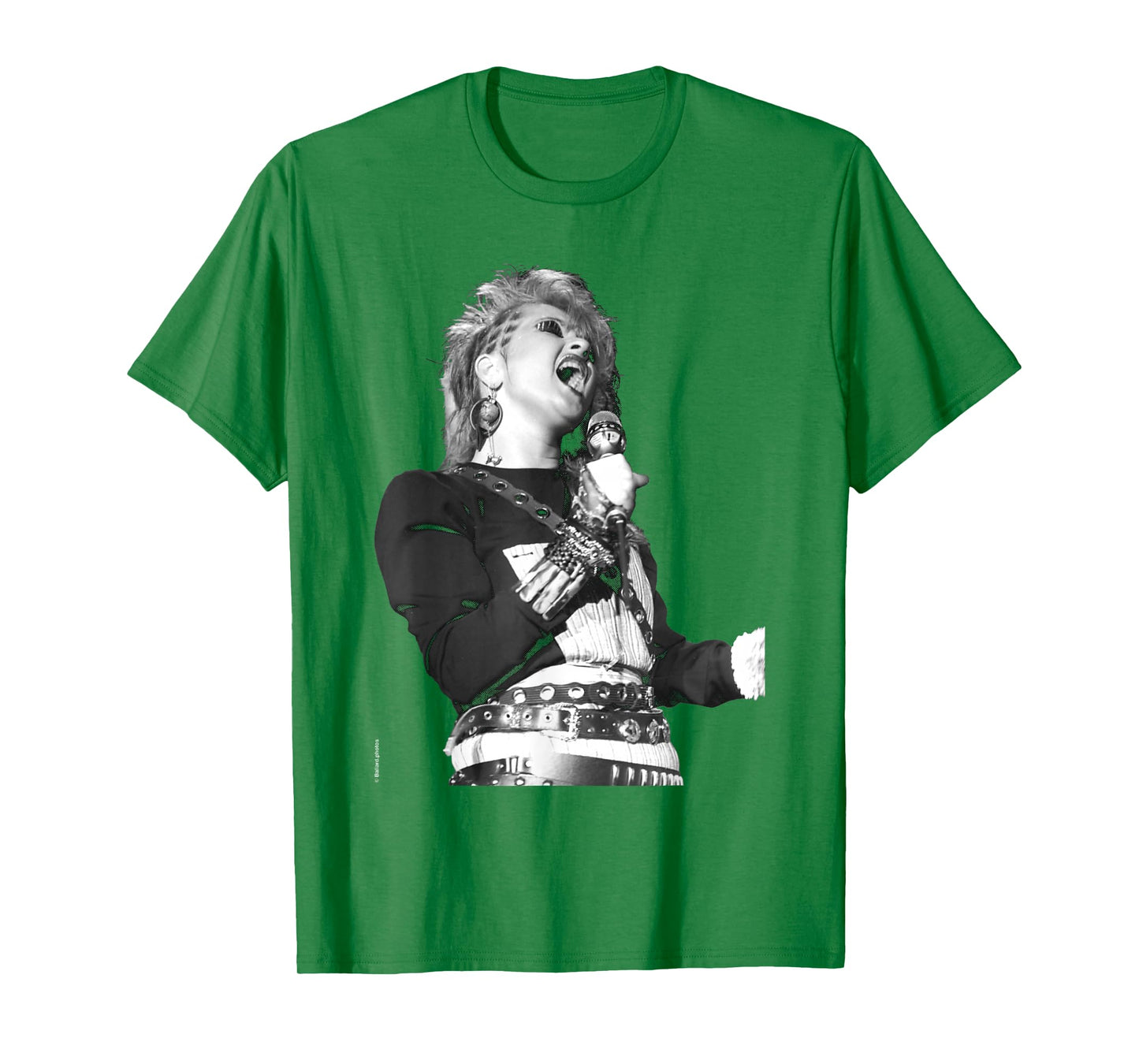 Singer Cyndi Lauper Live by Allan Ballard T-Shirt