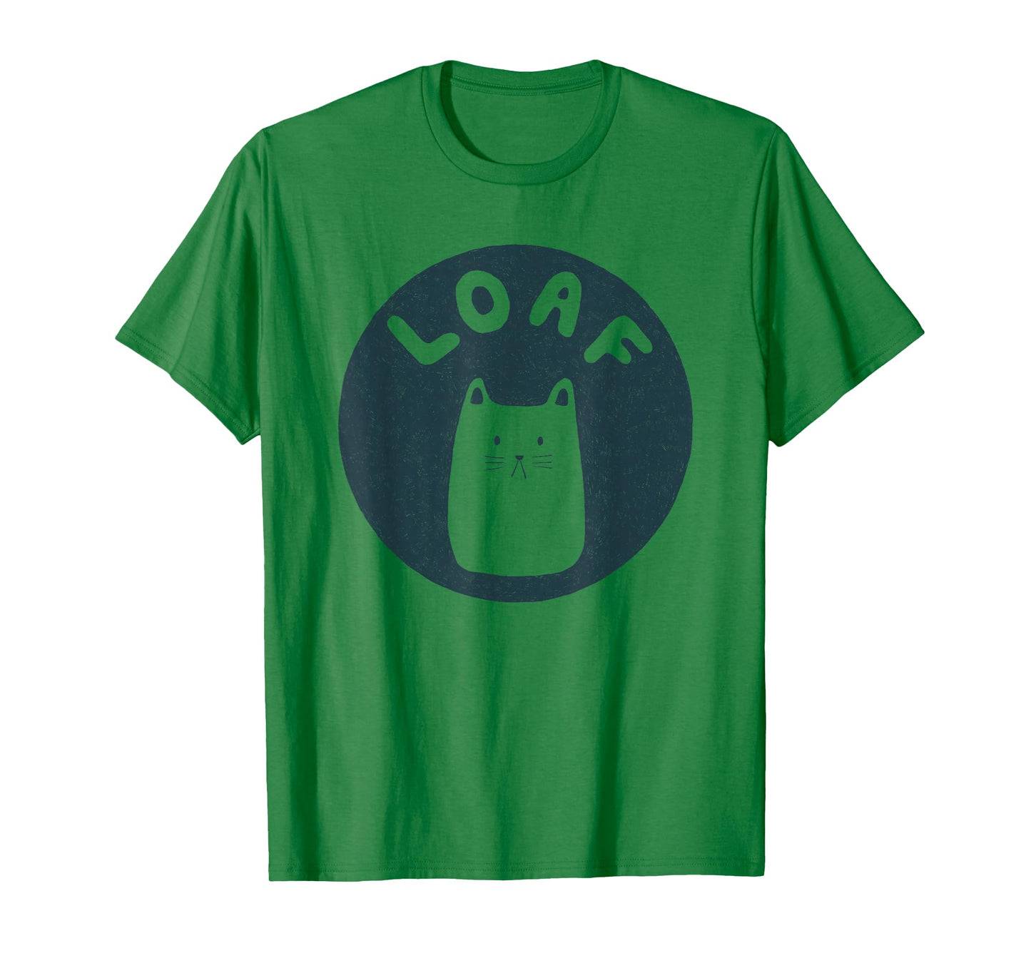 Cute Cat Loaf Illustrated T-Shirt