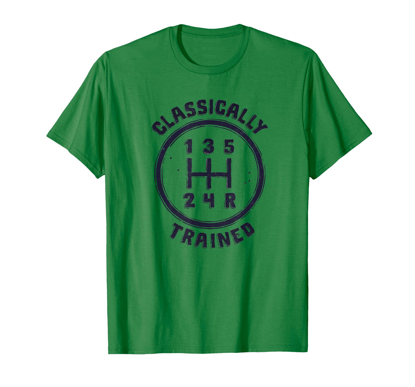 Cool Tees Classically Trained Funny Manual Driver Driving T-Shirt