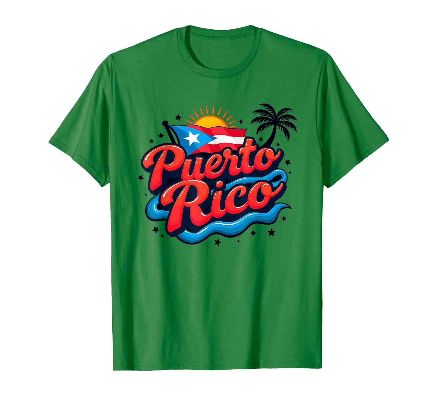 Puerto Rico Flag Vacation Boricua Puerto Rican For Men Women T-Shirt