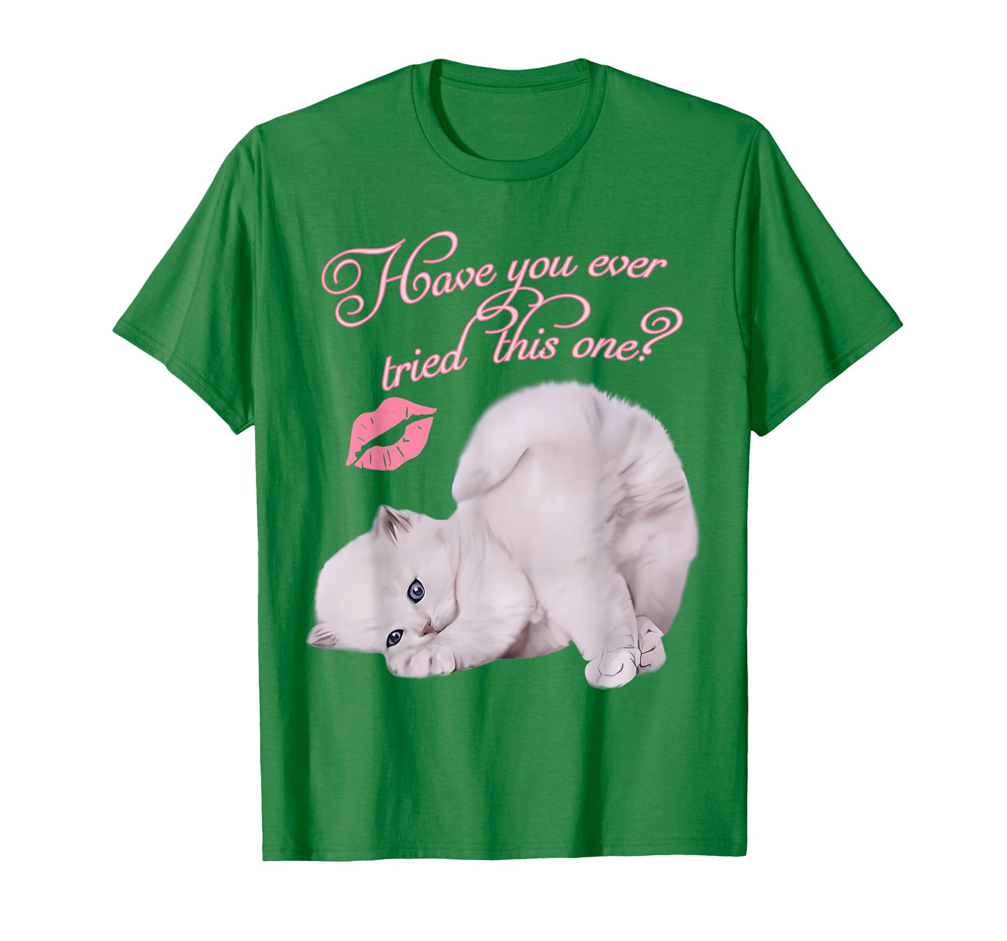 Carpenter Funny Espresso Sweet Tee Unisex Adult Cute Cat Kitten Graphic T-Shirt White Small Modern Graphic Cartoon Classic Fit Imported Polyester 100% Machine Wash Spring Summer Short Sleeve T-Shirt