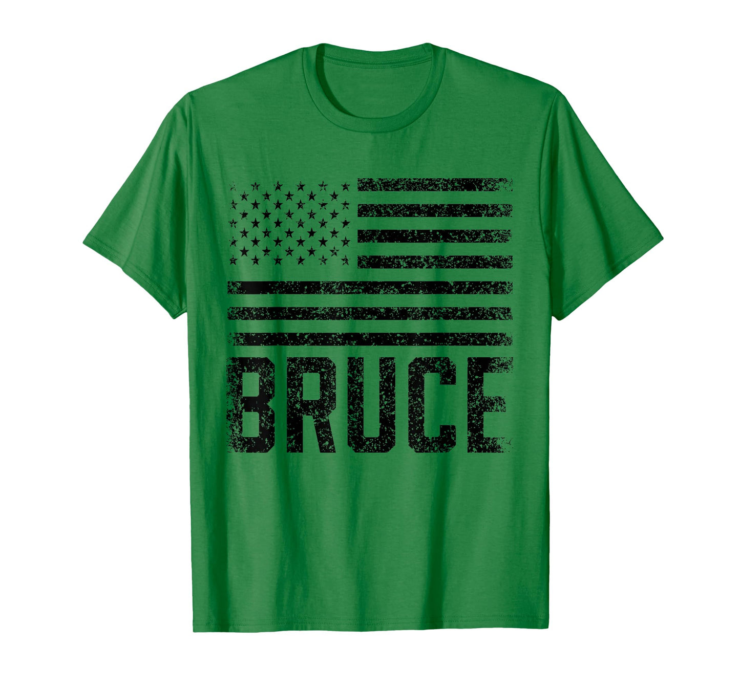 Bruce Birthday Forename Name Personalized USA T-Shirt