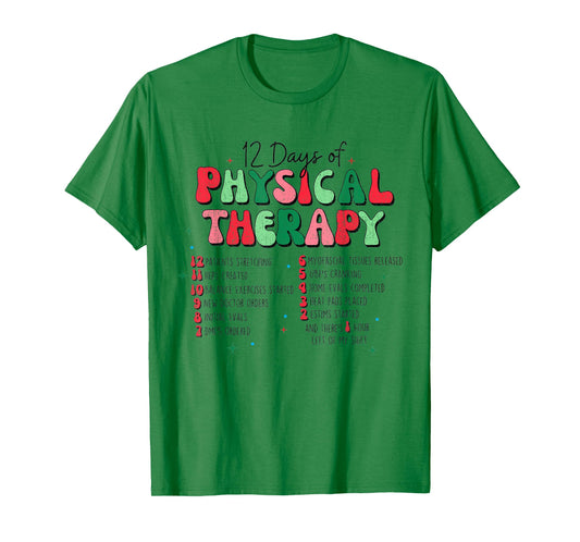 Christmas Physical Therapist Physical Therapy, PT Christmas T-Shirt