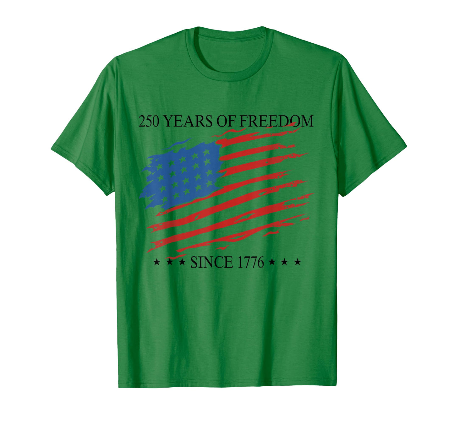 Eagle and Flag 250 Years 1776 2026 250th Birthday Party Gift T-Shirt