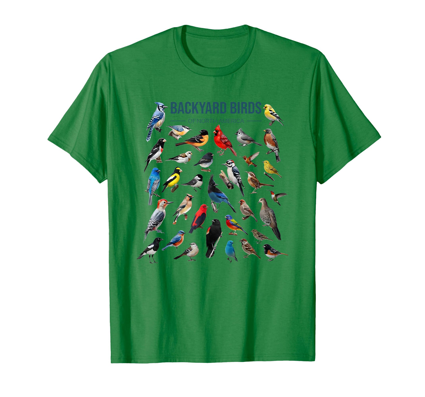 Backyard Birds Of North America T-Shirt