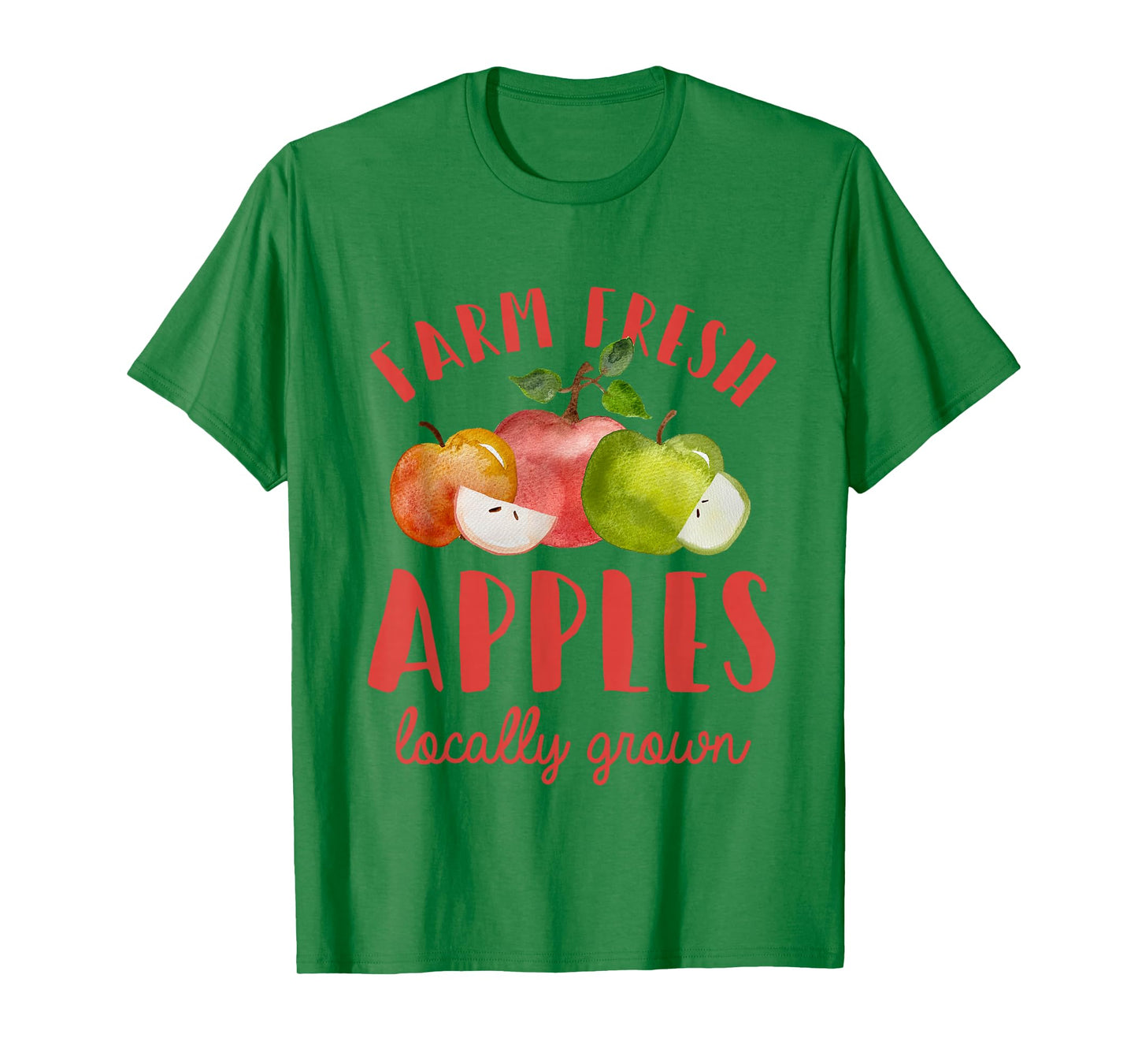 Apple Picking Farm Fresh Apples Farmer For Kids Girls Women T-Shirt
