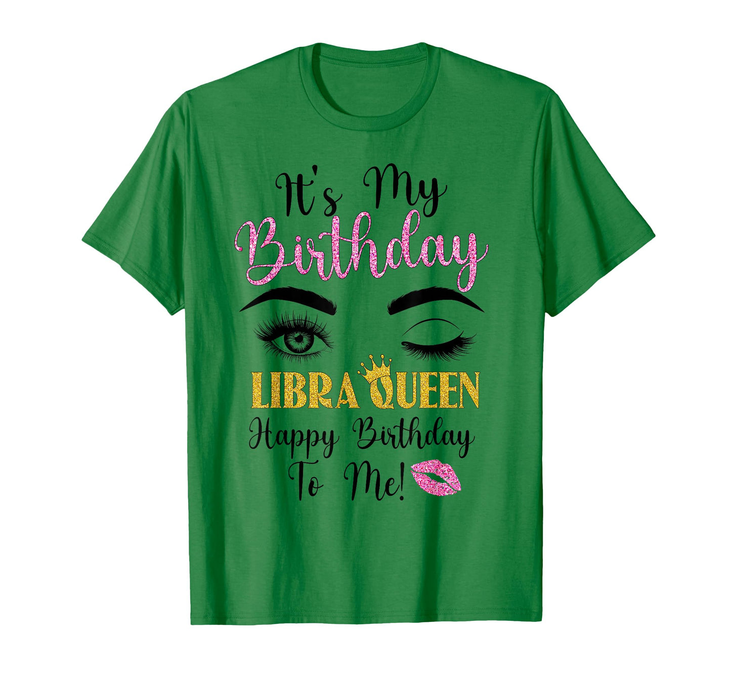 Libra Queen Its My Bday Zodiac Birthday for Girls Women T-Shirt