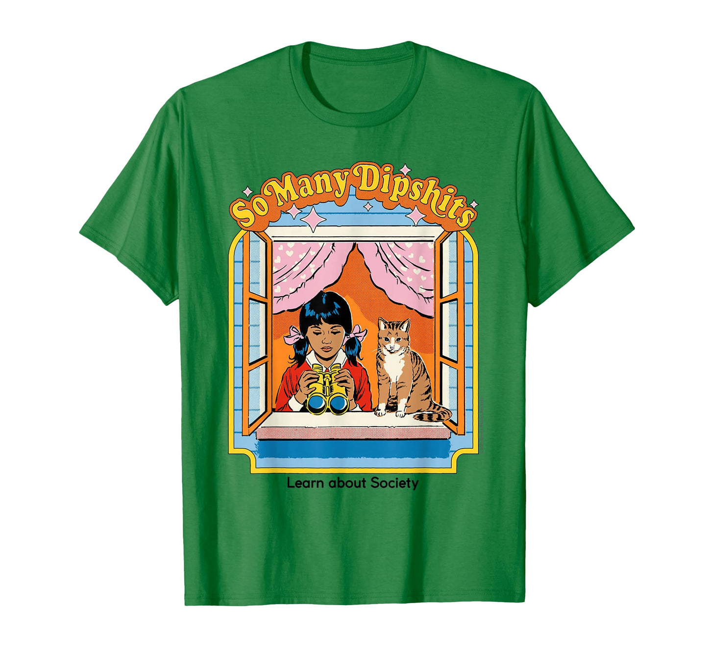 So Many Dips Cat Sarcastic Retro Vintage Funny Adult Humor T-Shirt