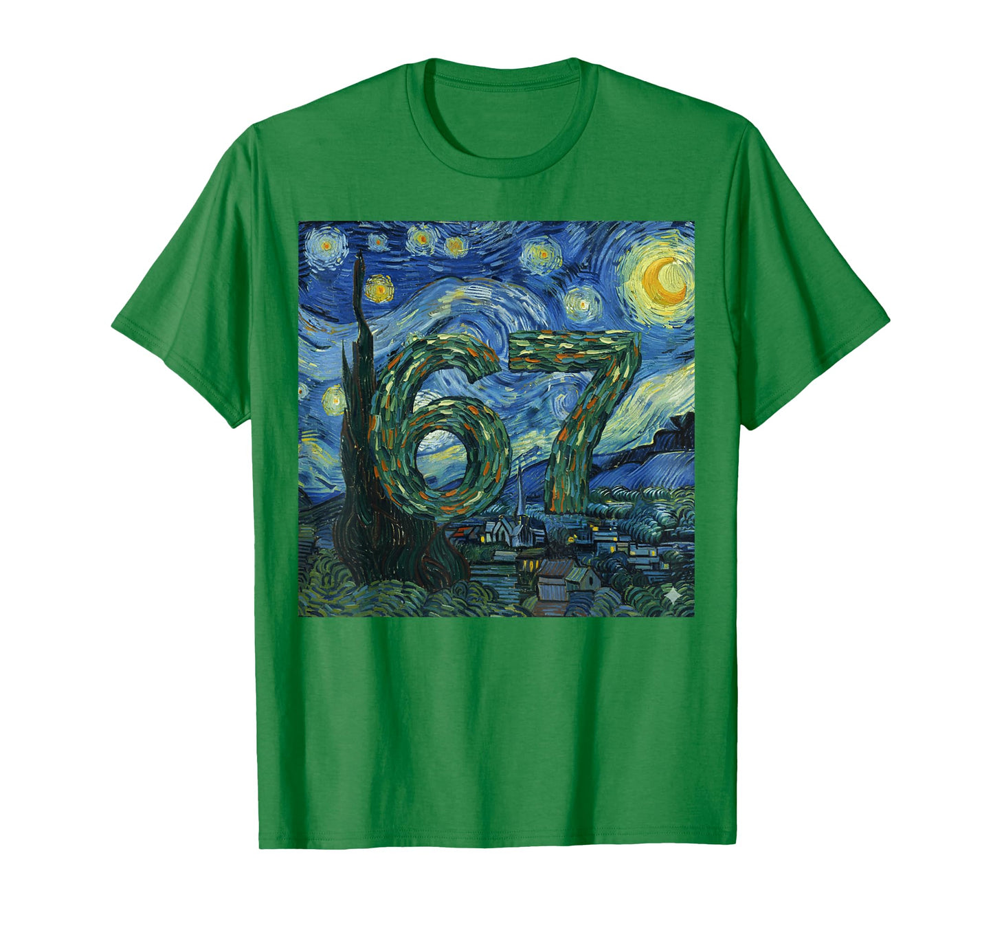 67 Van Gogh Style Gen Alpha Slang T-Shirt