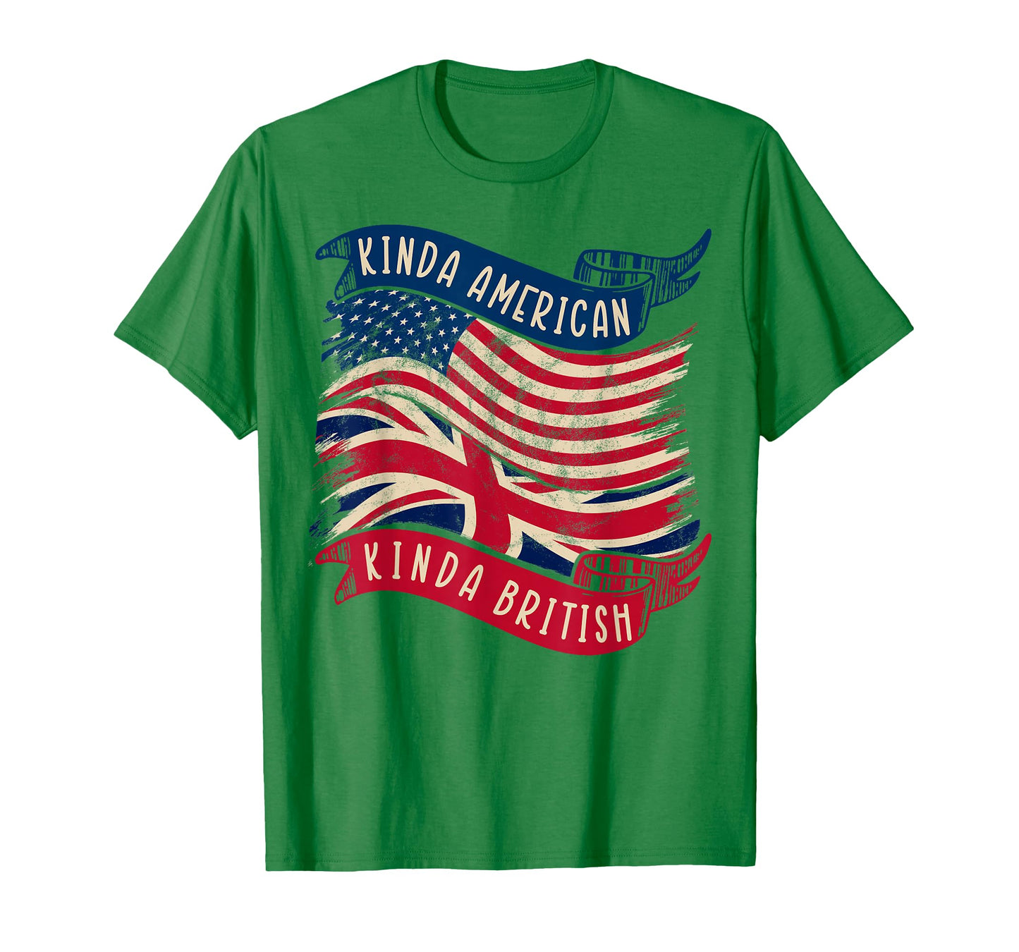 Kinda American Kinda British Heritage Citizenship T-Shirt