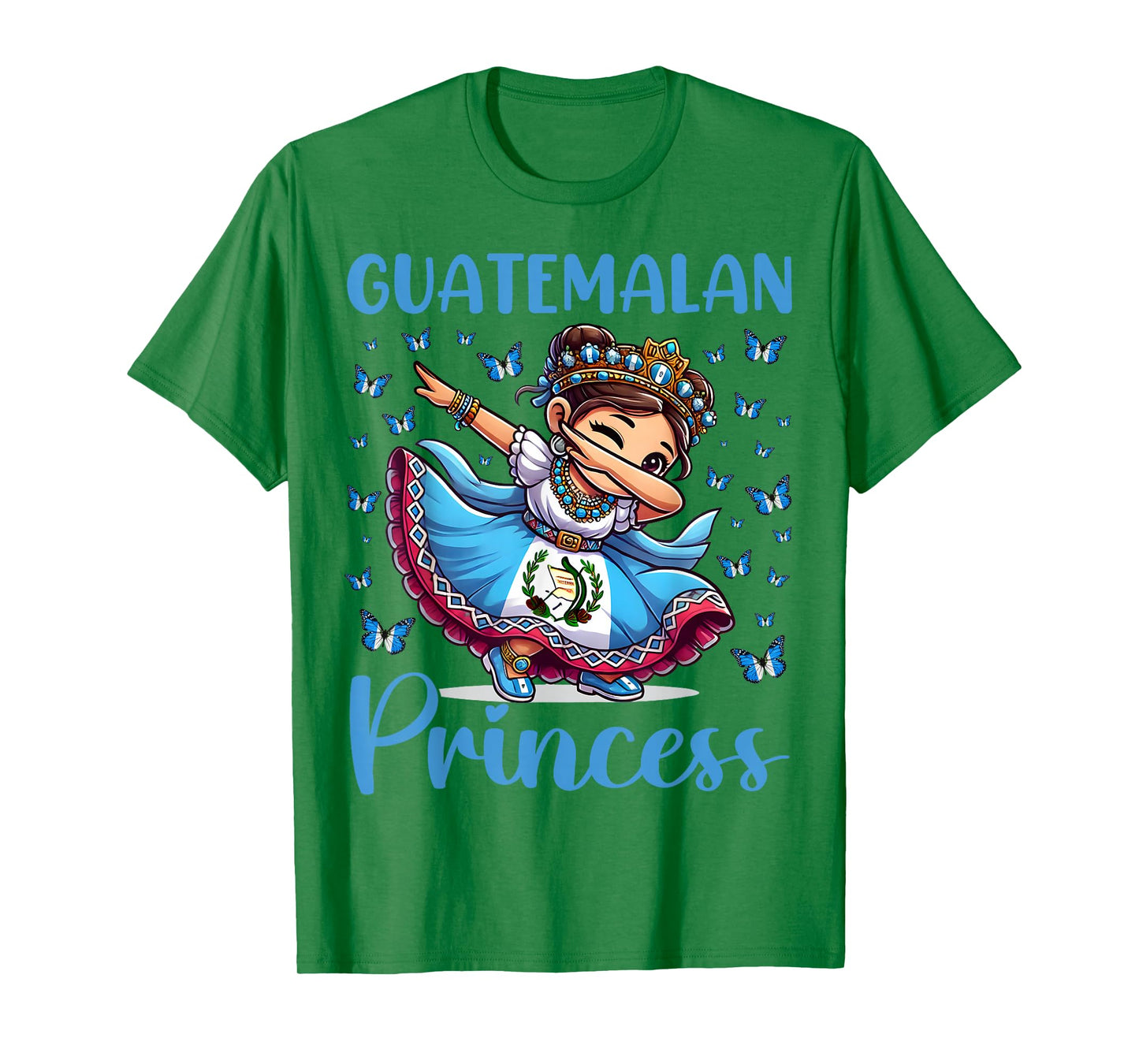 Guatemalan Princess Dabbing for Girls & Kids T-Shirt