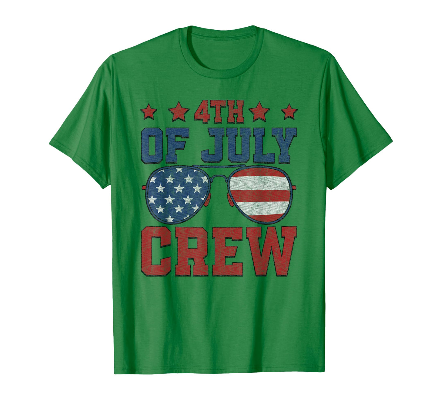 4th of July Crew Matching Family Outfits Men Women T-Shirt