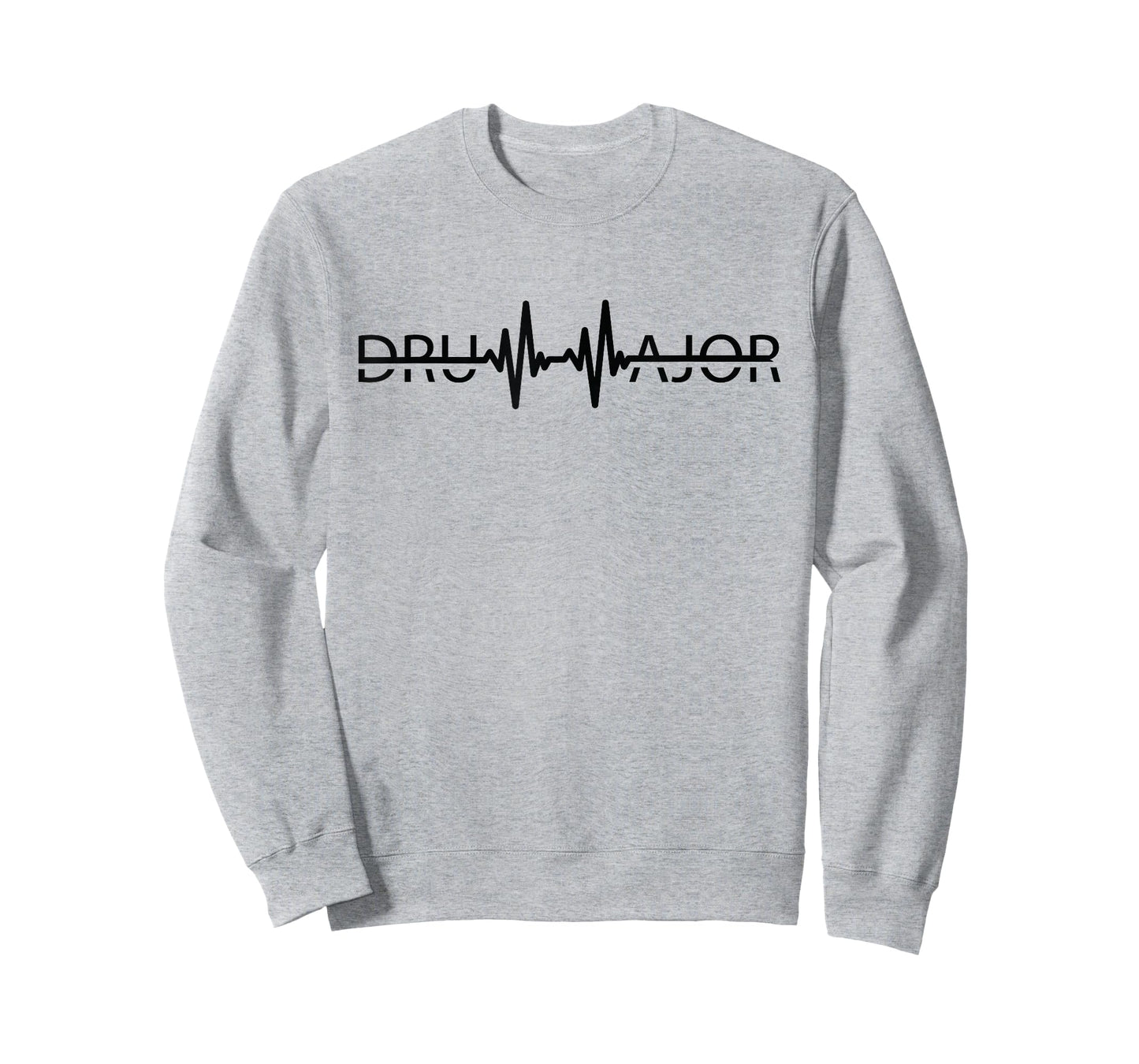 Drum Major Heartbeat Marching Band Season Director T-Shirt