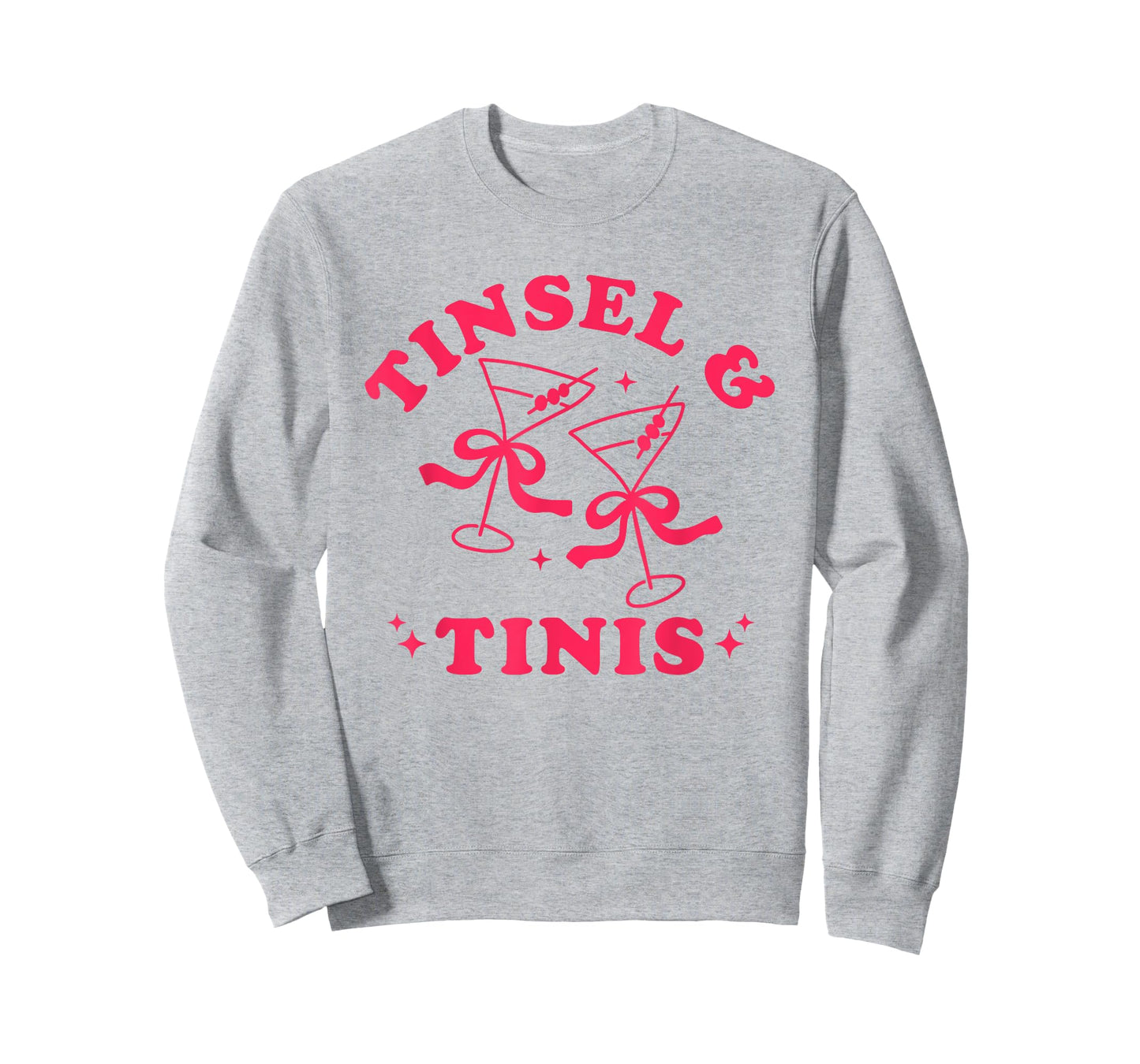 Christmas Dirty Martini Tinsel and Tinis Holiday Cocktail T-Shirt
