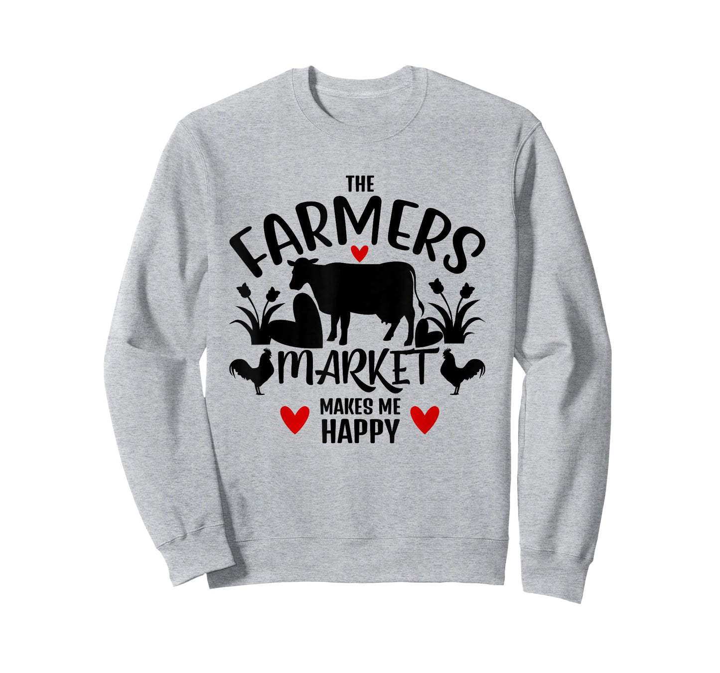 Love Farmers Market Lover The Farmers Market Makes Me Happy T-Shirt