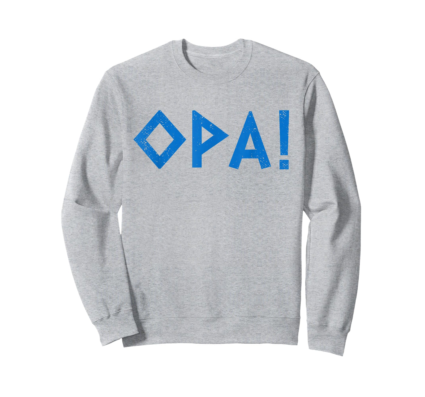 Opa Ancient Greek Pride Greek Flag Funny Greek Party Greece T-Shirt