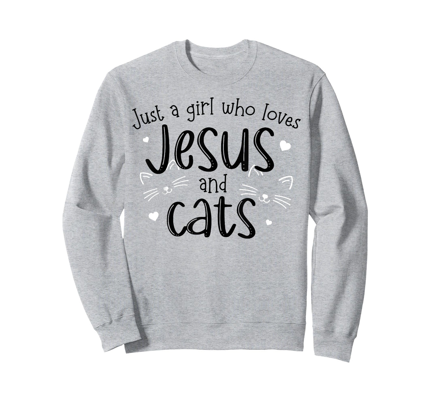Just A Girl Who Loves Jesus And Cats T-Shirt