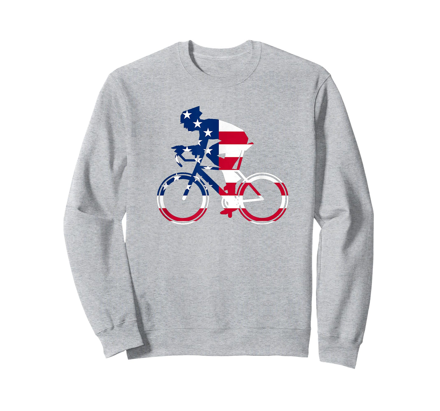 American Flag Cycling Bicycle Biking Men Woment Cyclist T-Shirt