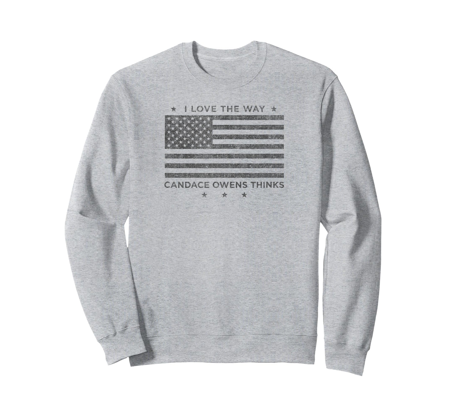 I Love The Way Candace Owens Thinks - For President 2024 T-Shirt