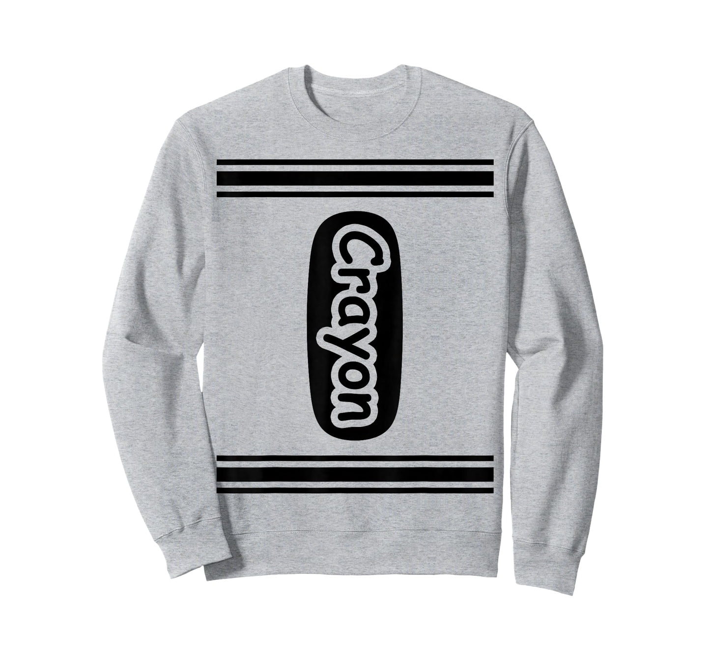 Crayon T-Shirt, Grey, Small