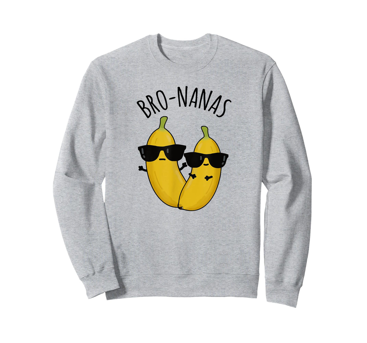 Cool Banana Brothers in Sunglasses, Banana Pun "BRO-NANAS" T-Shirt