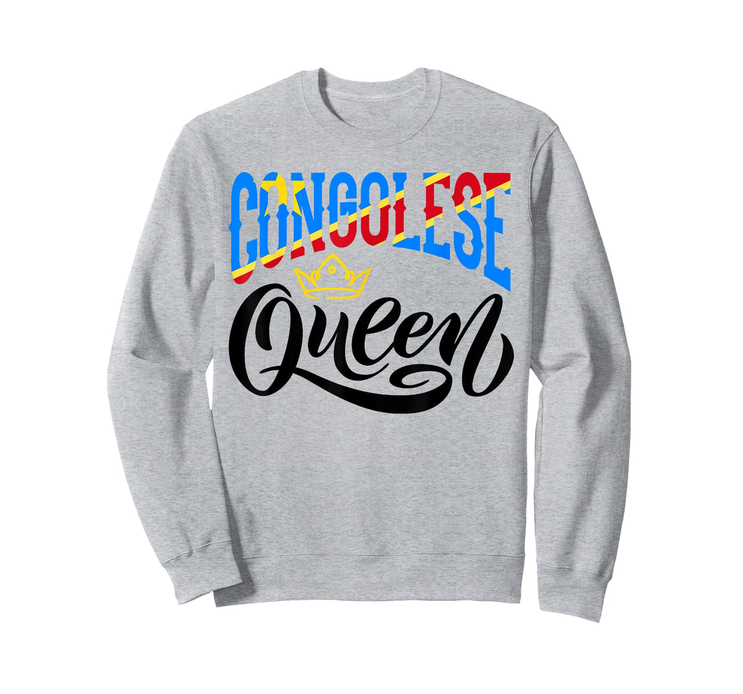 Congolese Queen Congolese DR Congo Congolese Flag T-Shirt