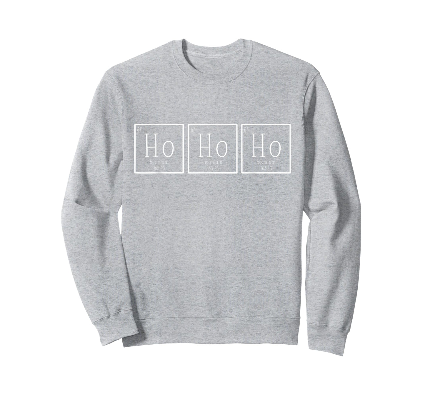Ho Ho Ho Periodic Table Of Elements Christmas Science T-Shirt