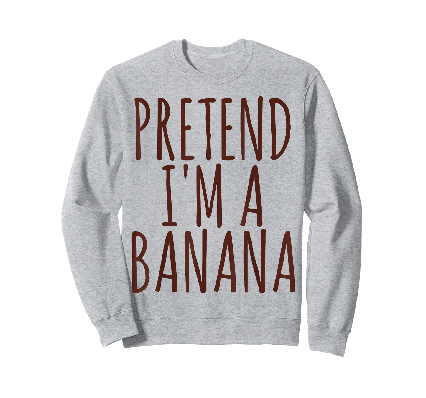 Funny Lazy Halloween Pretend I'm A Banana Gift Womens Mens T-Shirt Small
